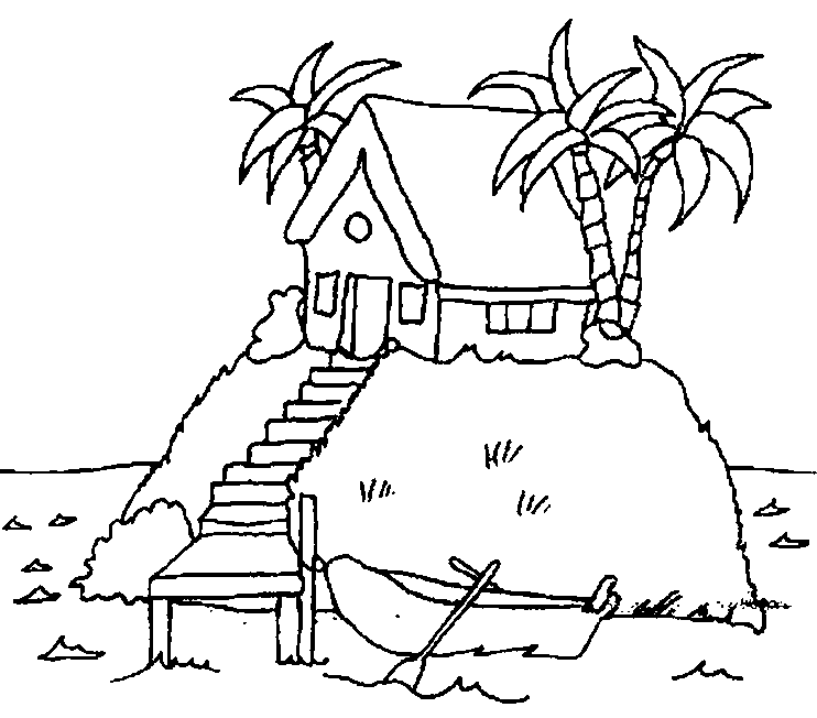 Pin Palm Tree Coloring Pages 7 Comgif