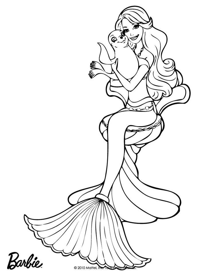 Barbie Birthday Coloring Pages For Girls - Coloring Pages For All Ages