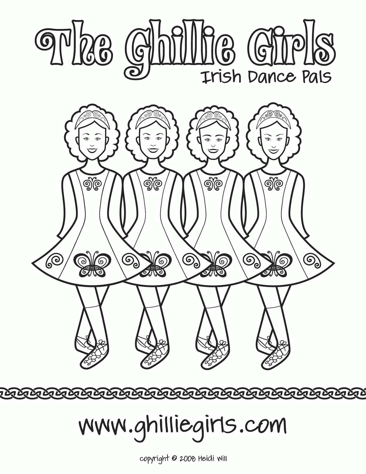 Heidi Will: The Ghillie Girls: Irish Dance Pals