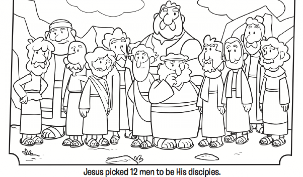 Jesus And His Disciples Coloring Pages at GetDrawings.com ...