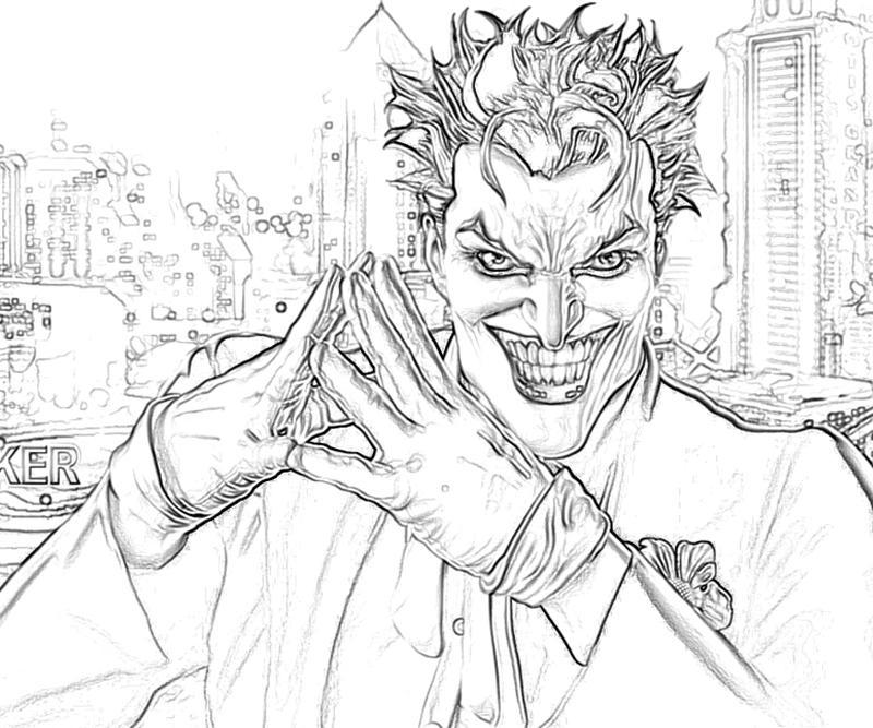 Sheets Joker Coloring coloring page, coloring image, clipart images.