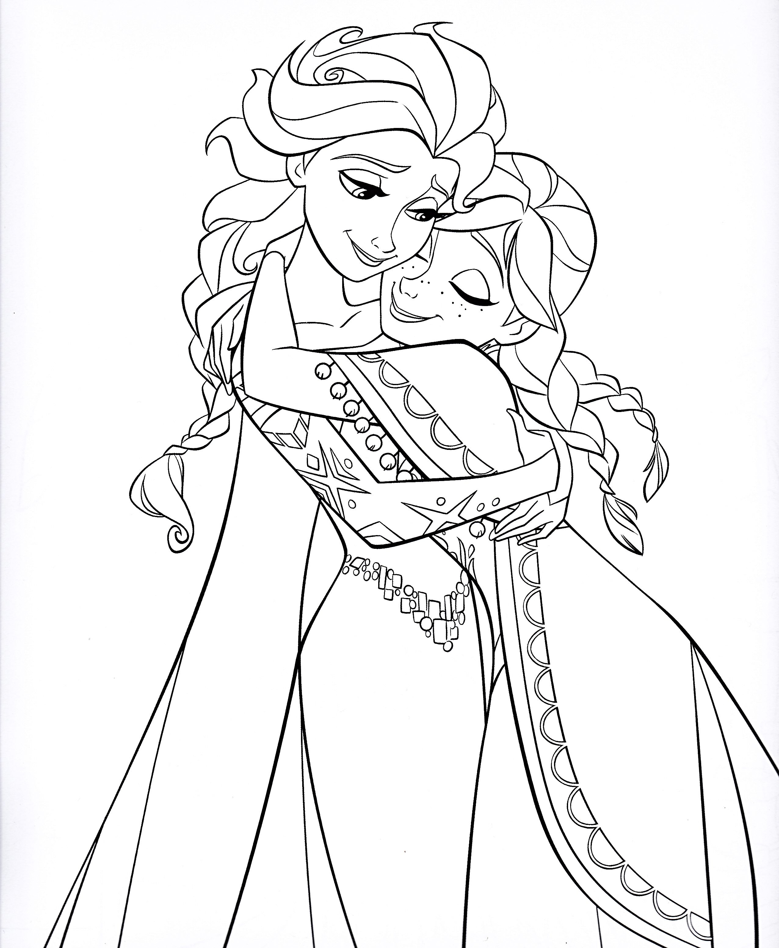 Pin On Disney   Frozen Coloring Sheets   Coloring Home