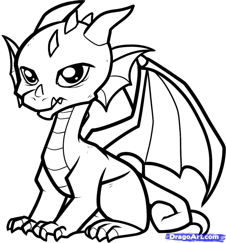 Coloring Pages: Cute Dragon Coloring Pages Printable Coloring ...