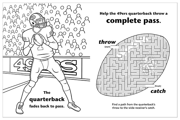 San Francisco 49ers Coloring and Activity Book [Book]