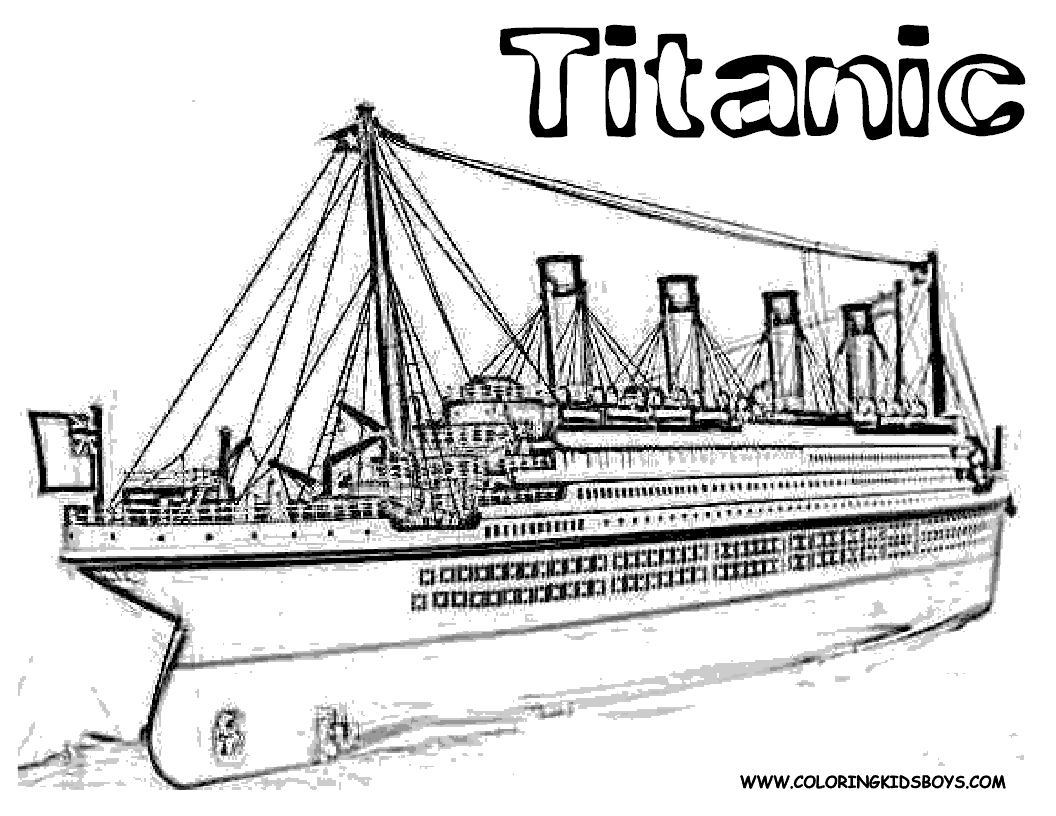 Titanic Coloring Pages (15 Pictures) - Colorine.net | 11811