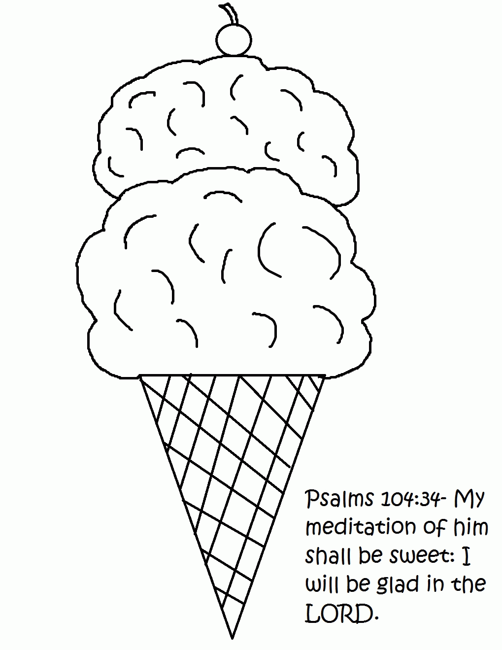 Ice Cream Coloring Pages For Kids   Free Large Images   Coloring Home