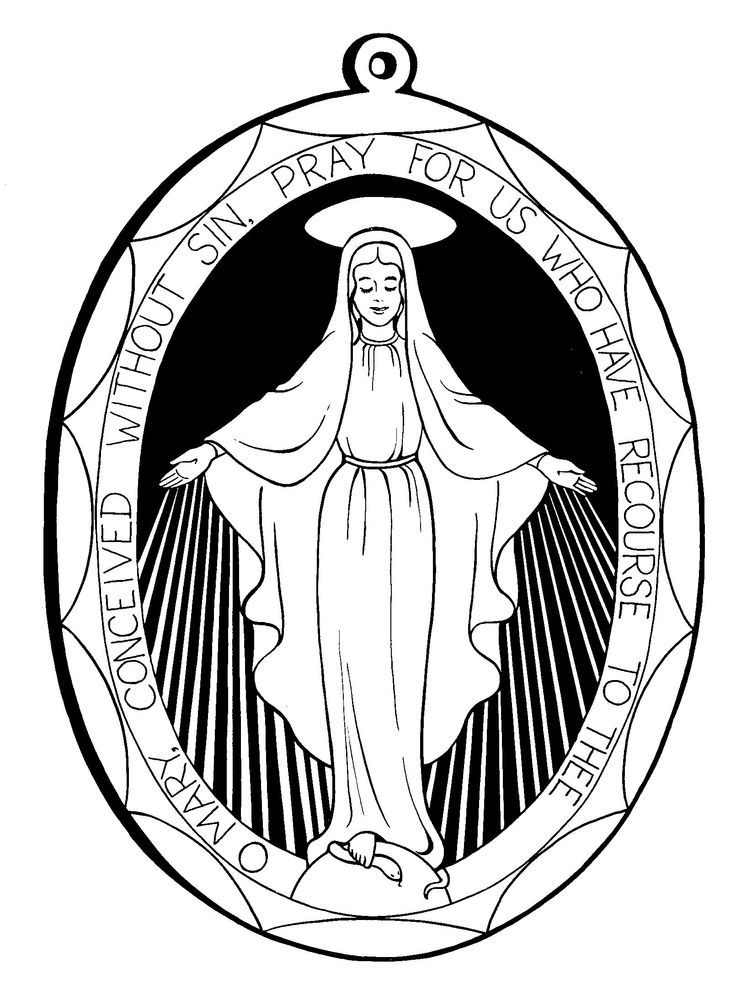 Coloring Pages Of Mother Mary Coloring Home