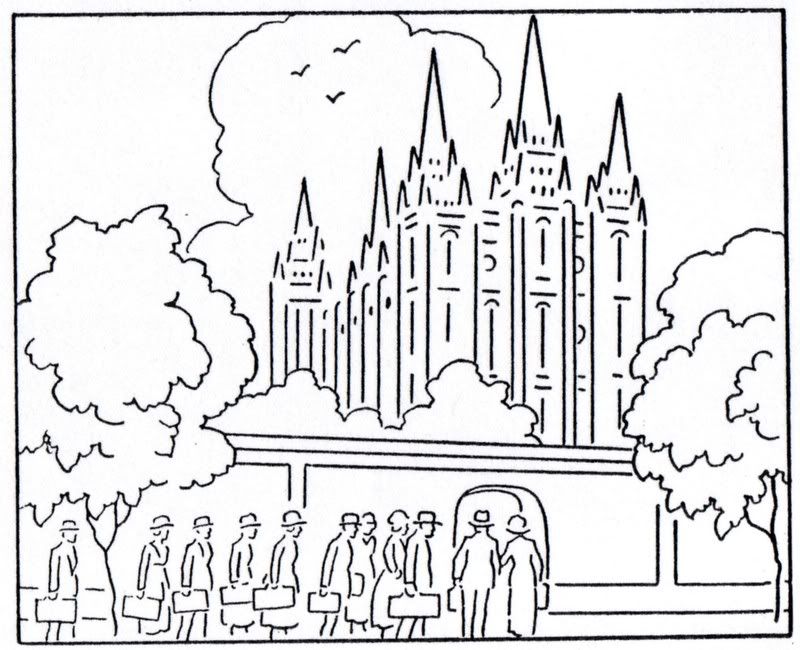 At The Temple Coloring Page - High Quality Coloring Pages