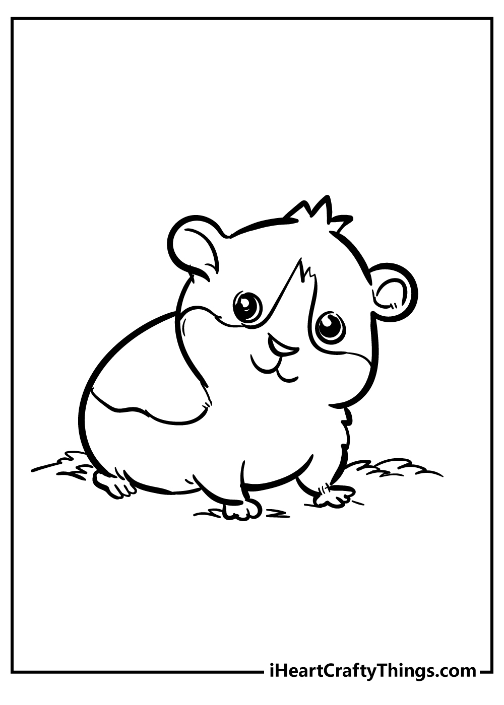 Printable Hamster Coloring Pages (Updated 2022)