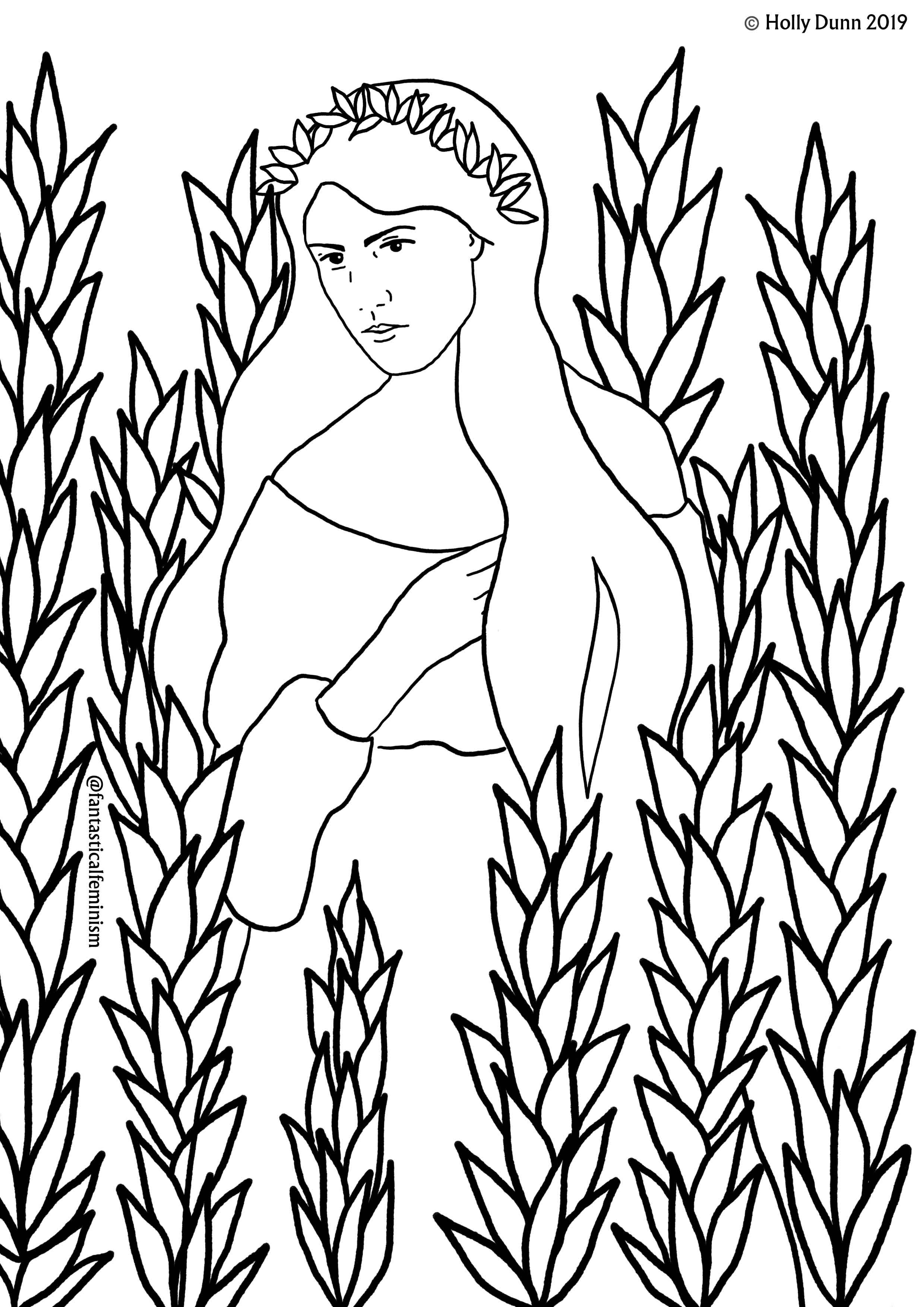 Free Colouring Pages — Holly Dunn Design
