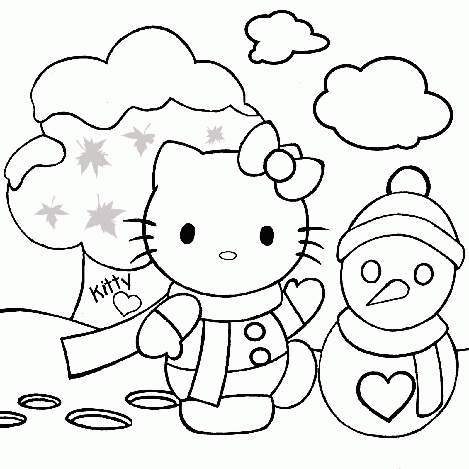 Christmas Coloring Pages For Girls - Coloring Home