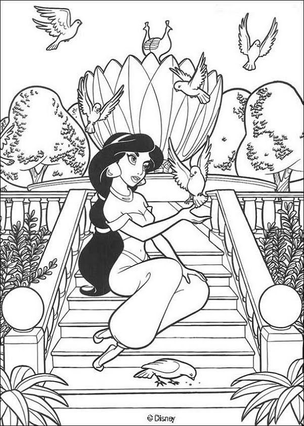 Other ~ Printable Disney Princess Coloring Pages ~ Coloring Tone