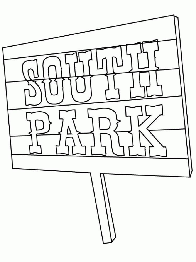 South Park Coloring Pages - Coloring Page