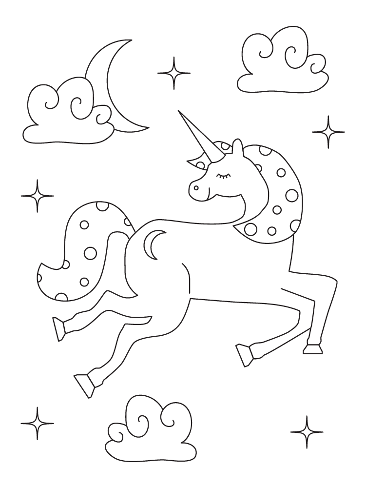 Free Printable Unicorn Coloring Pages | Parents
