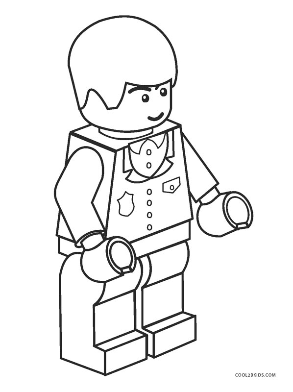free printable lego coloring pages for kids coloring home
