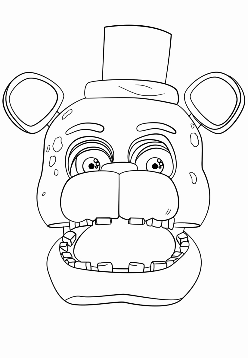 Five nights at freddy's Coloring Pages - Free Printable Coloring ...