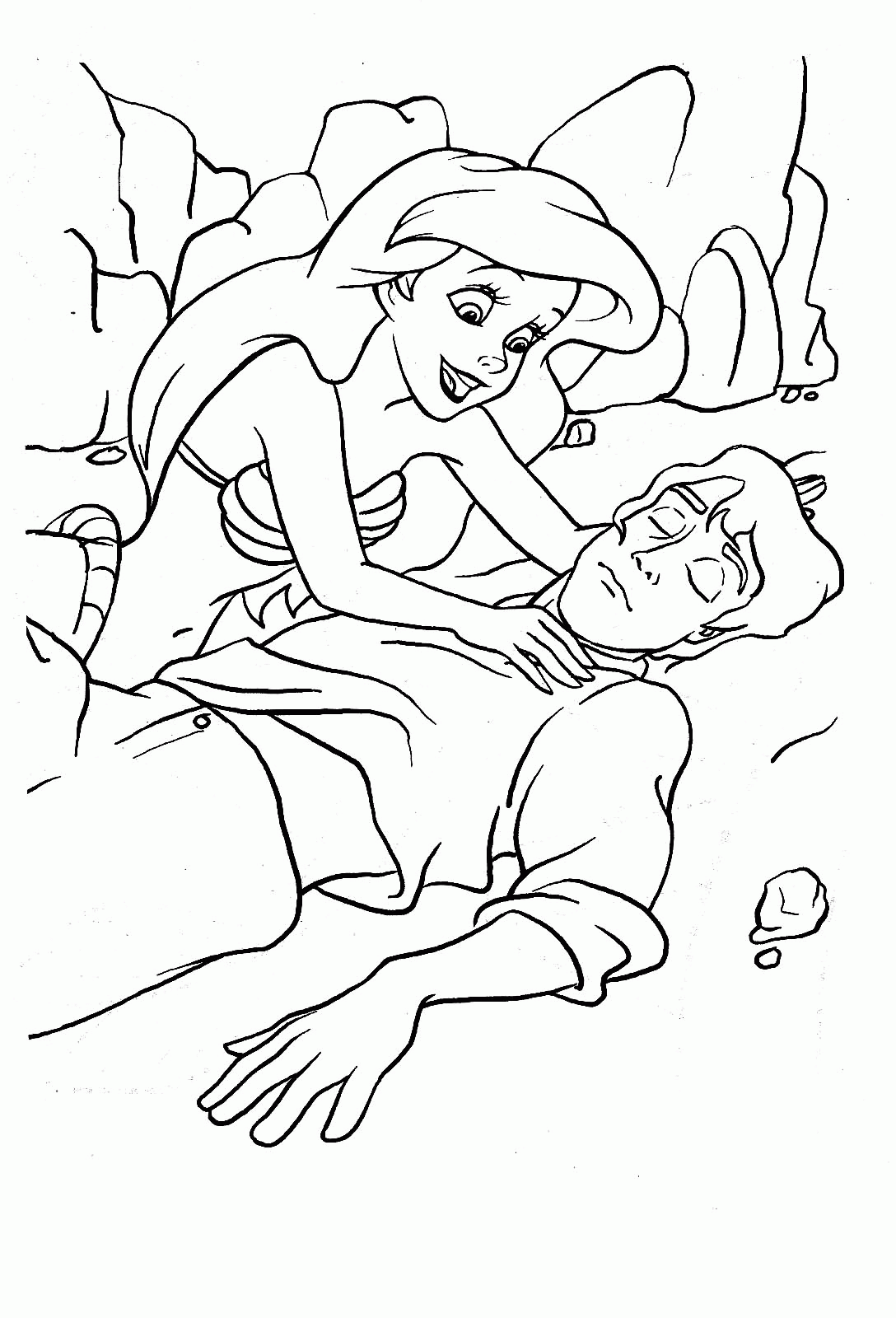 Printable Little Mermaid Coloring Pages | Coloring Me