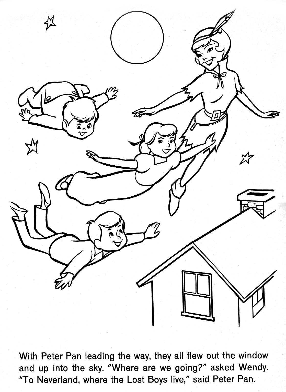 and everything else too: Peter Pan (Peanut Butter) Coloring Book '63