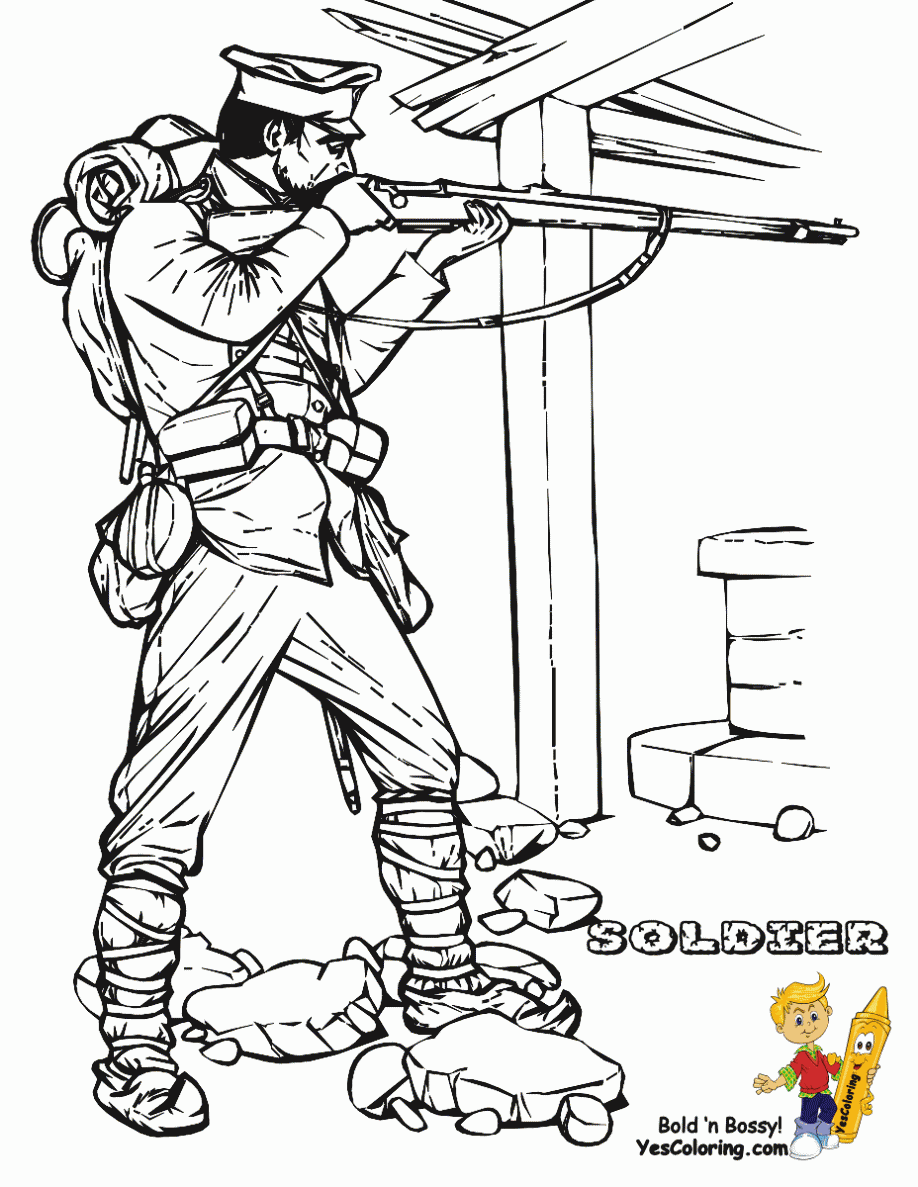 Toy Soldier Coloring Pages Printable Coloring Pages