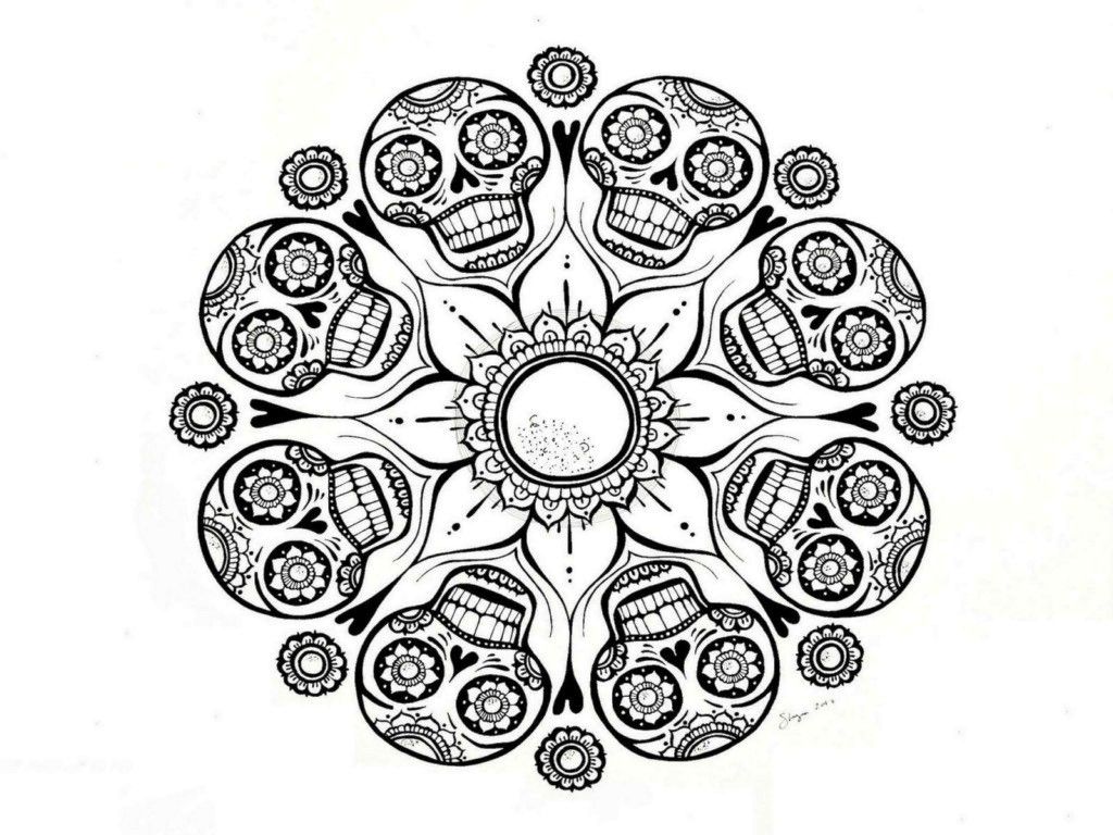 adult mandala coloring pages free printable coloring pages ...