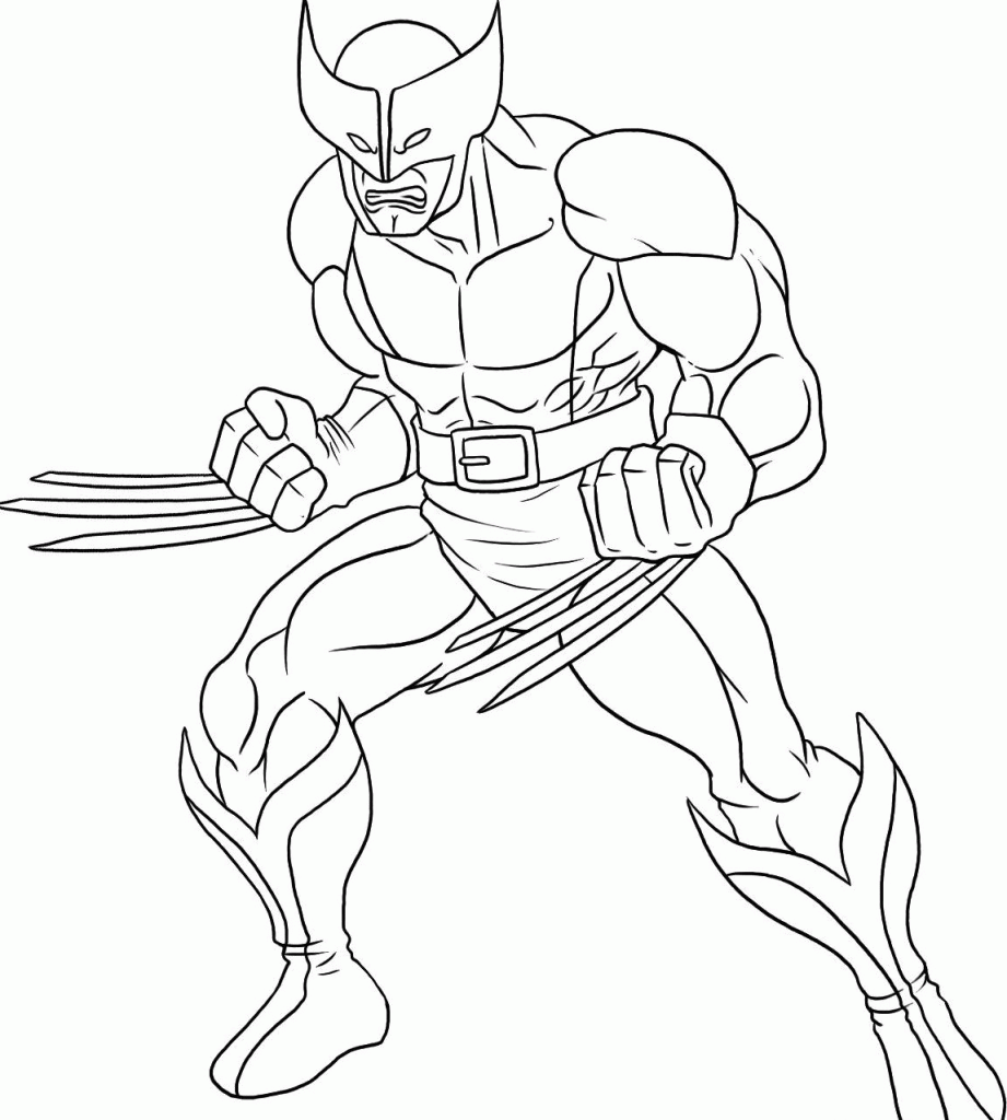 Printable Marvel Characters Coloring Pages Coloring Home