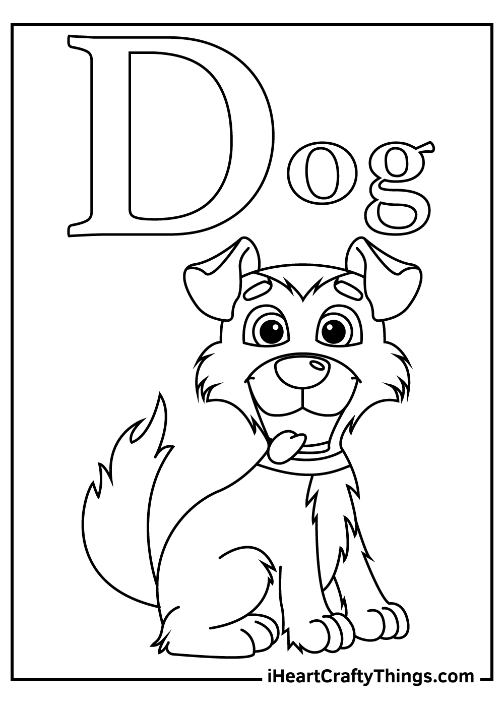 Letter D Coloring Pages (Updated 2023)