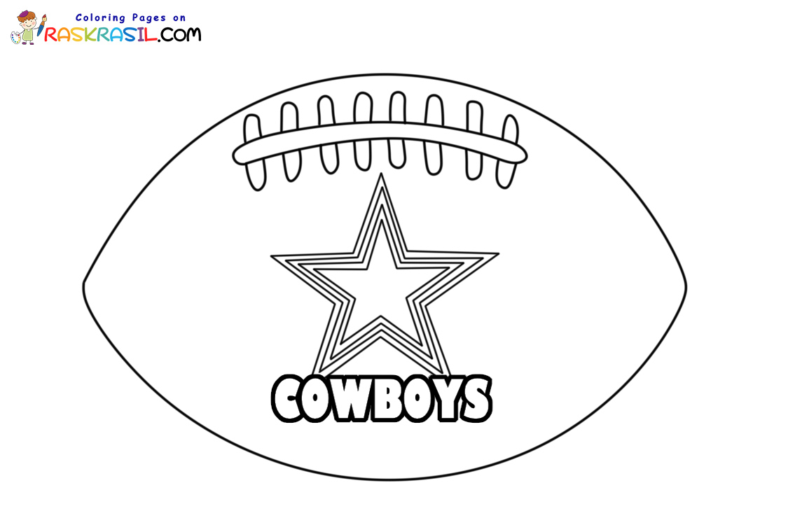 Dallas Cowboys Coloring Pages
