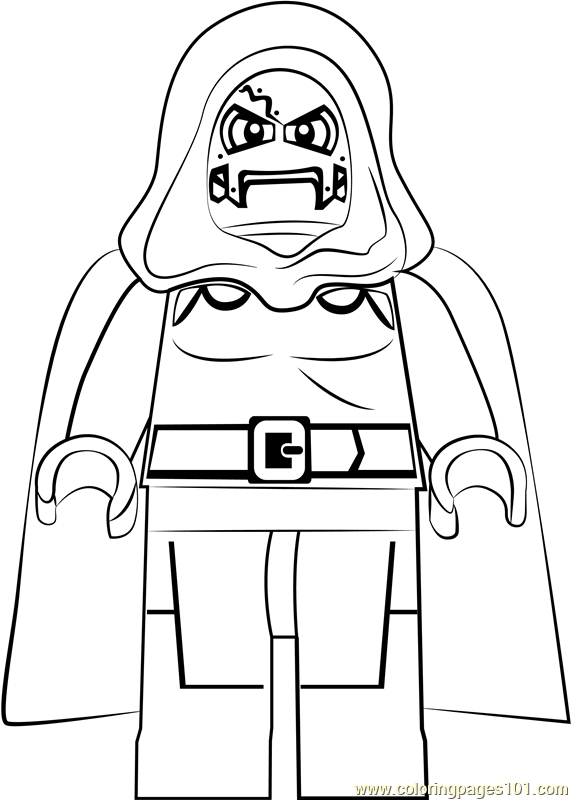 Lego Dr Coloring Page - Free Lego ...coloringpages101.com