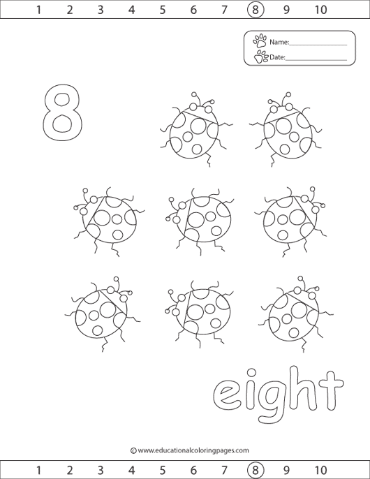 123 Coloring Pages - Educational Fun Kids Coloring Pages and Preschool  Skills Worksheets