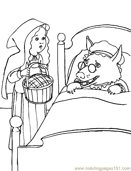 Fairy Tale Coloring Page | Free Coloring Pages on Masivy World
