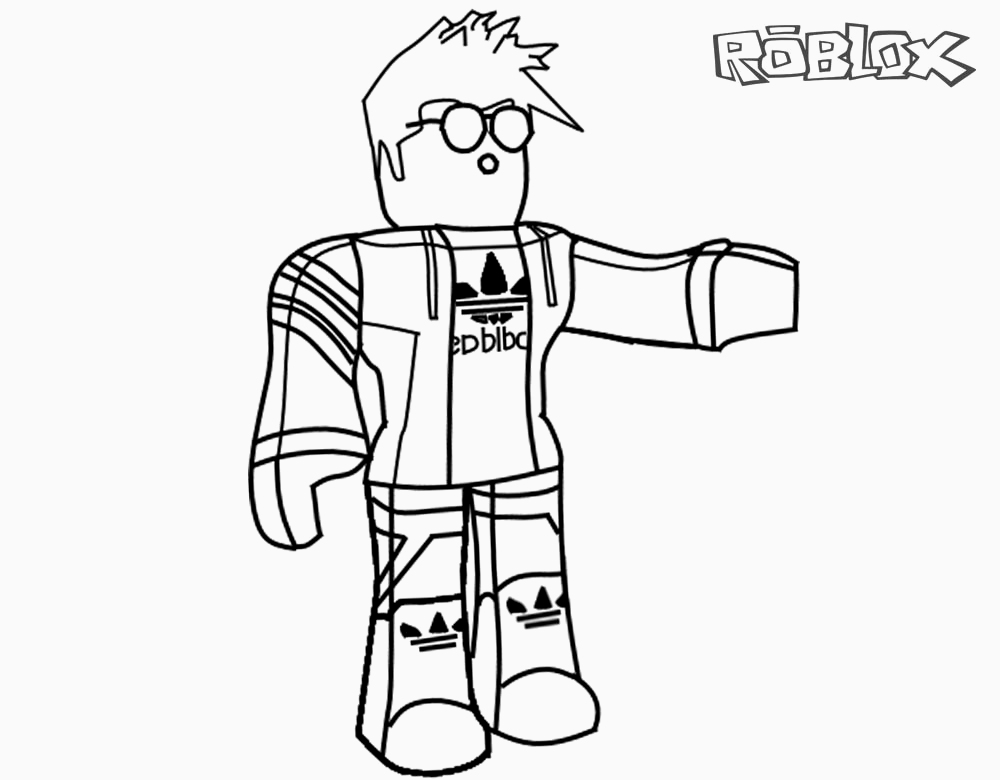 Roblox Girl Coloring Pictures