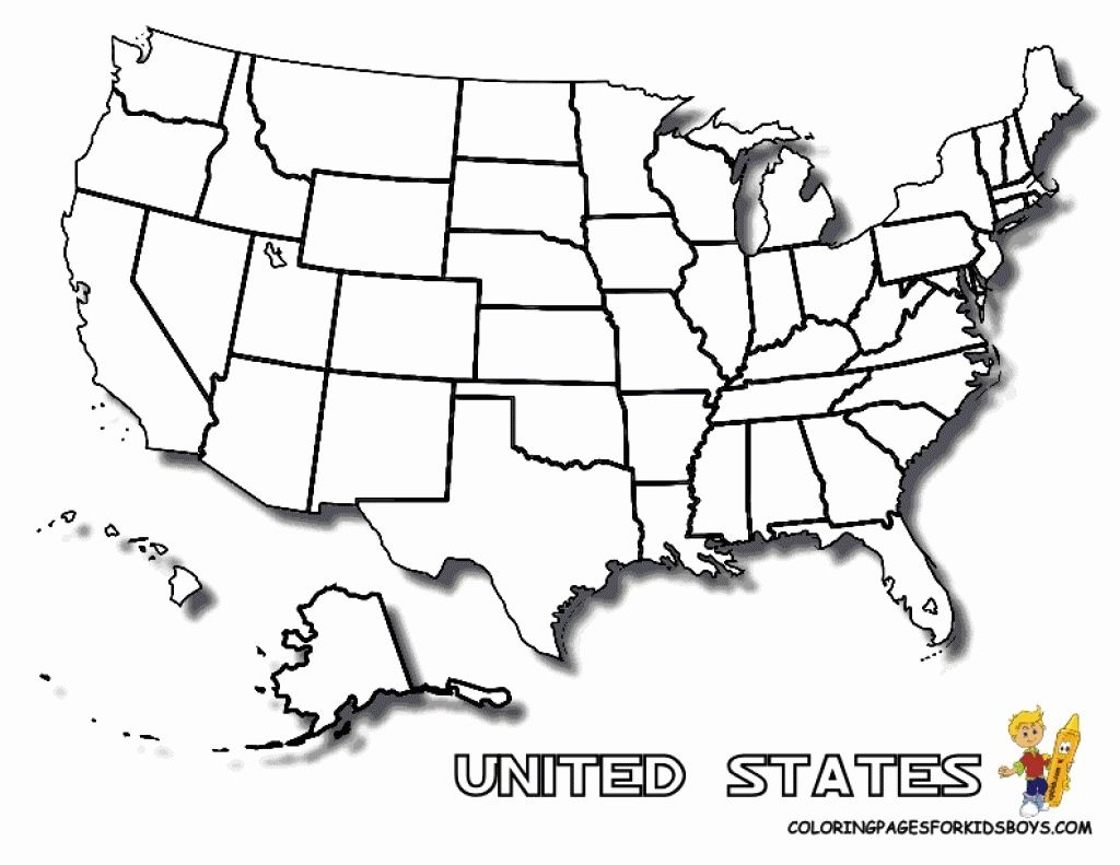 Coloring Pages. united states map coloring page ~ YourPictures.co