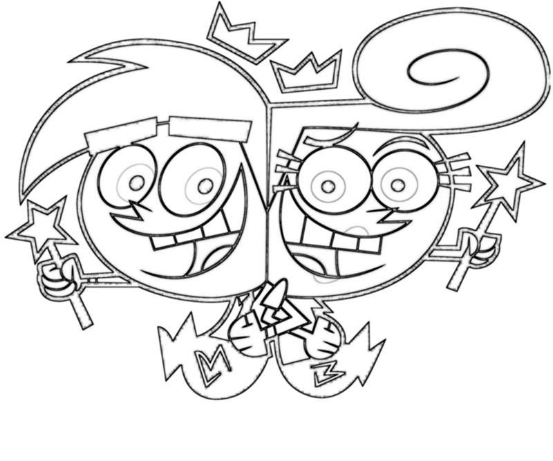 Fairly Odd Parents Coloring Pages