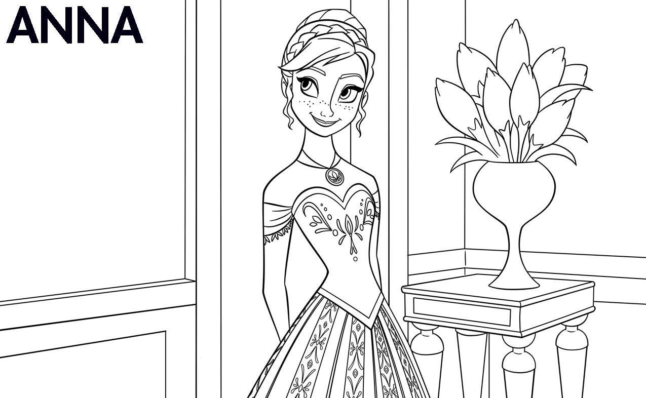 frozen coloring page | Only Coloring Pages