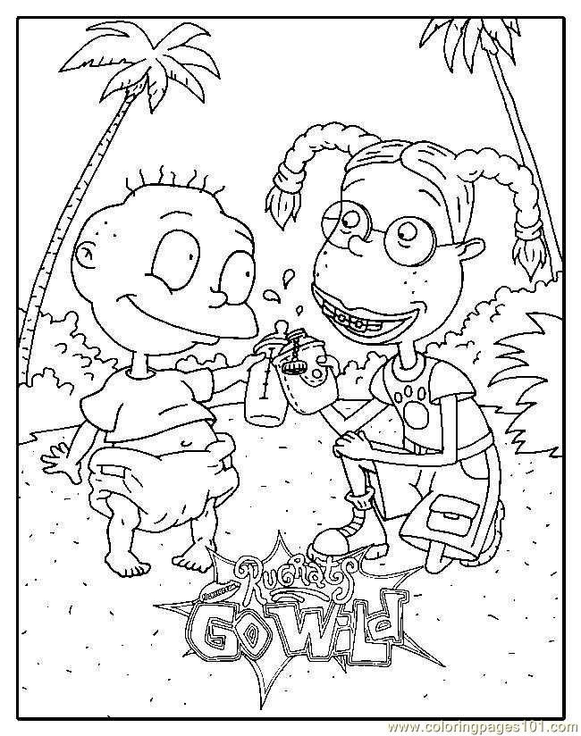 Coloring Pages Coloring Book 1 (Cartoons > Others) - free 