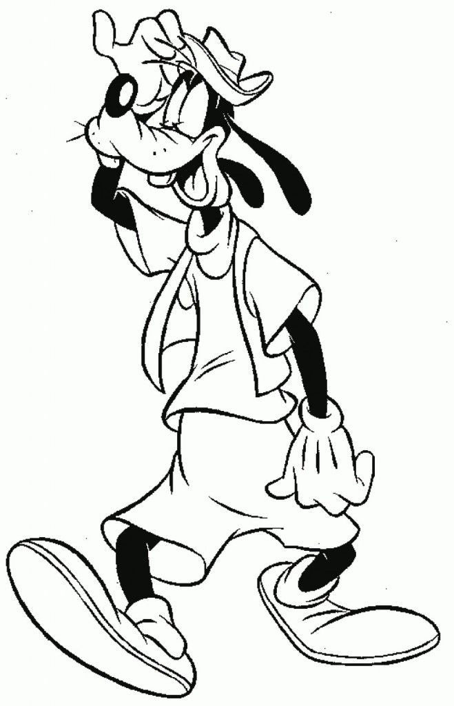 Cartoon: Imaginative Coloring Pages Of Goofy Picture, ~ Coloring 