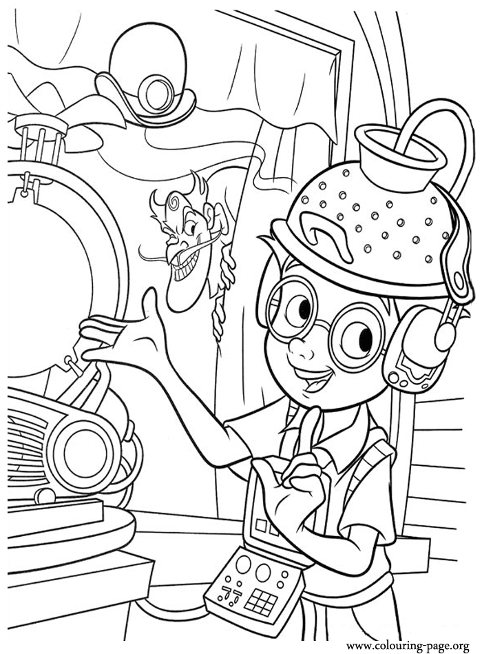 Mad Scientist Coloring Pages - Coloring Home