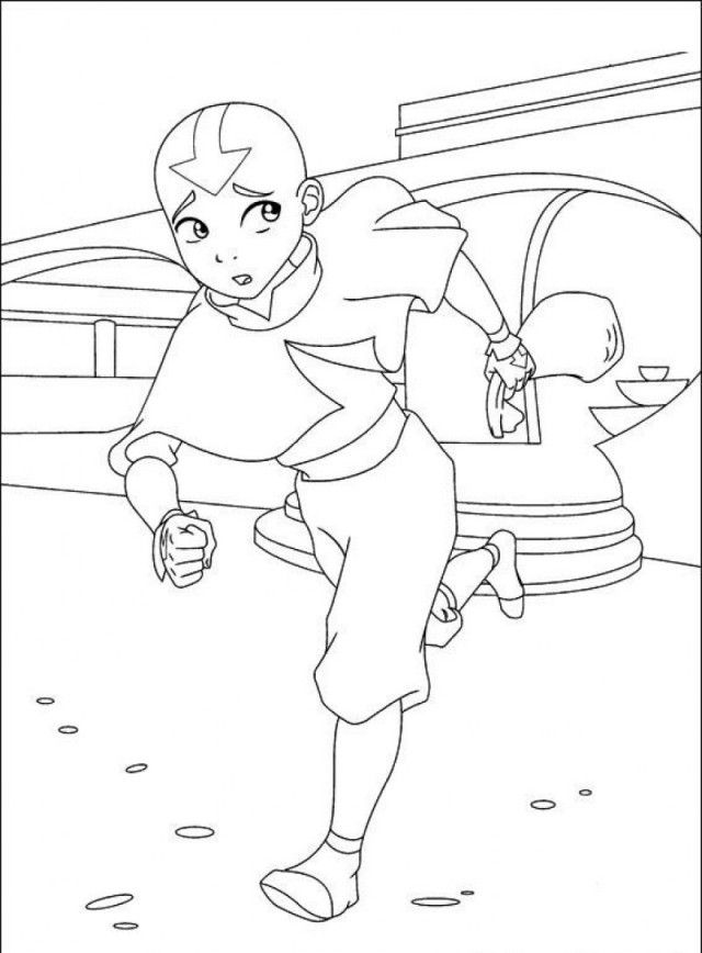 Coloring Pages Avatar The Last Airbender HD Printable Coloring 