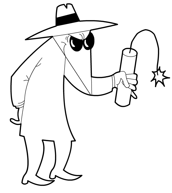 spy net Colouring Pages