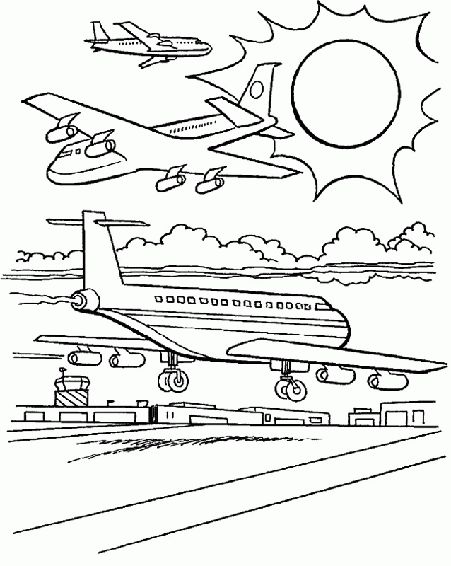 Airplanes Coloring Pages 64 | Free Printable Coloring Pages 