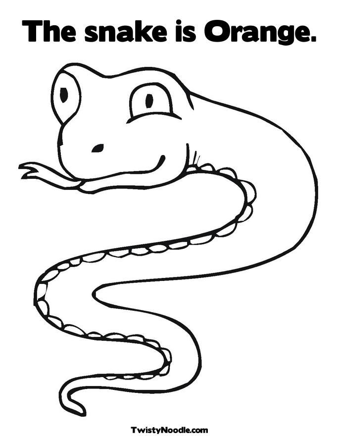 snake and bones Colouring Pages