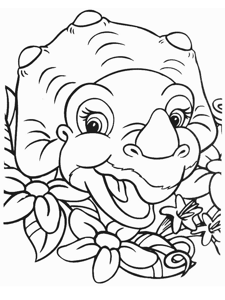 Dinosaur Lf3 Animals Coloring Pages & Coloring Book