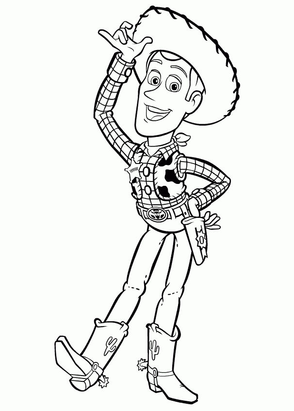 Toy Story Coloring Pages Printable Free - Toy Story Cartoon 