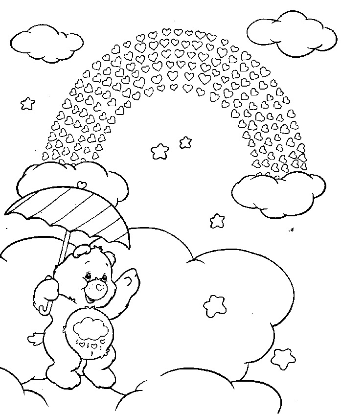 Coloring Book Pages Care Bear 400 | Free Printable Coloring Pages