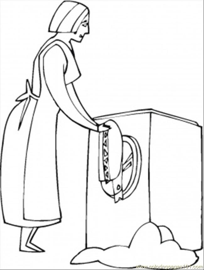Clothes Coloring Page