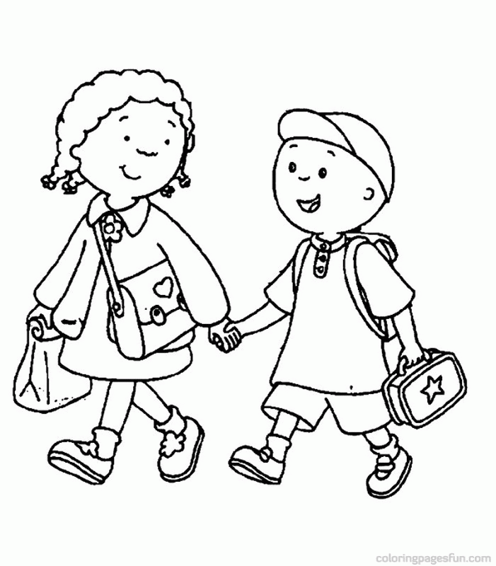 Back To School Printable Coloring Pages 50 | Free Printable 