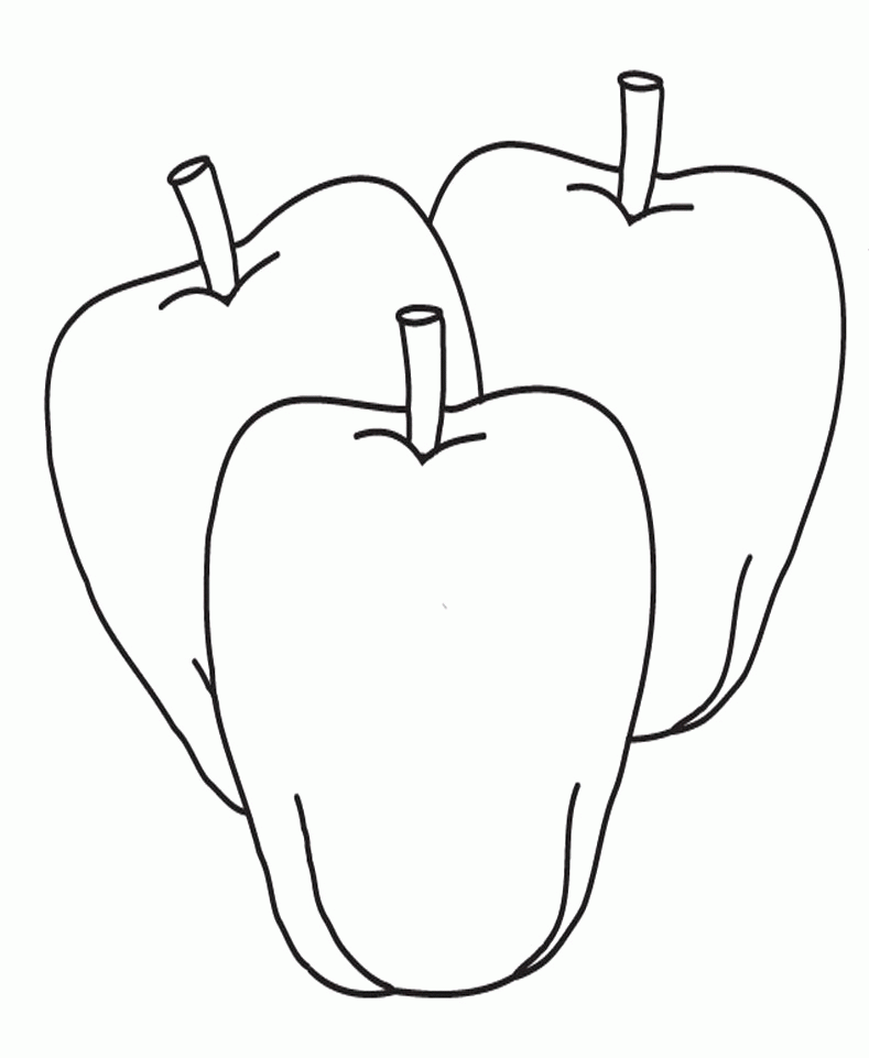 Pictures Of Apples For Kids - Coloring Home