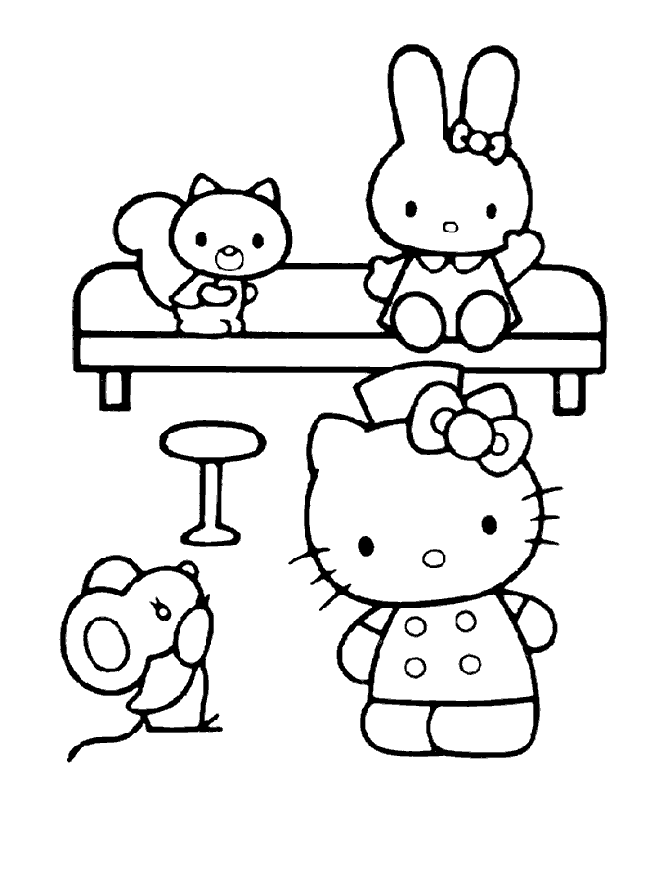 Birthday Cake Coloring Pages - smilecoloring.
