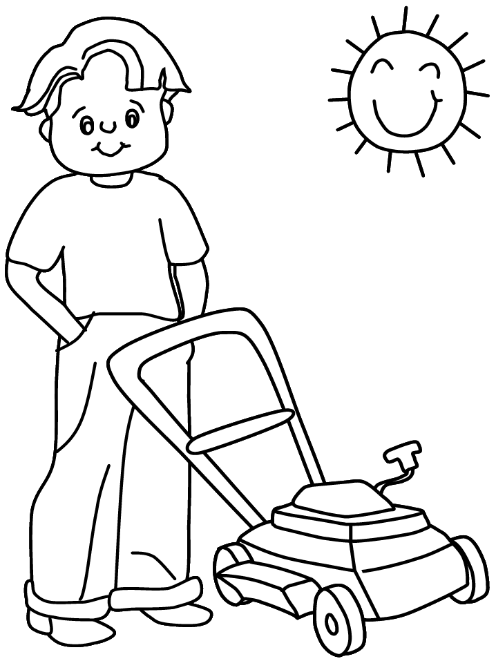 Summer Coloring Pages for Kids- Free Printable Pictures to Color