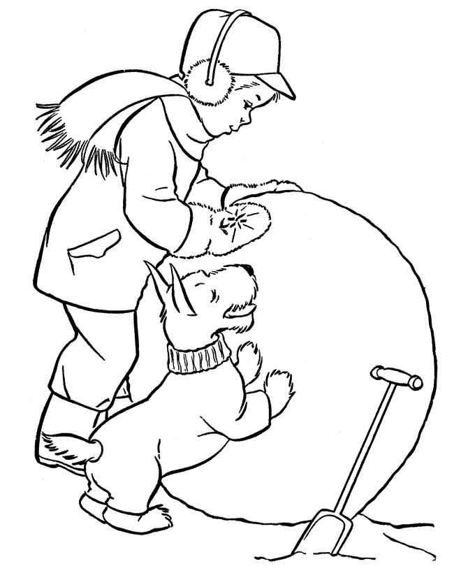 Winter Coloring Pages Printable | Free coloring pages